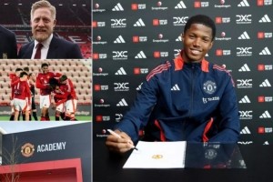 bob半岛体育-曼联青训教练谈签下奥比-马丁：球员认为他最好的机会不在阿森纳